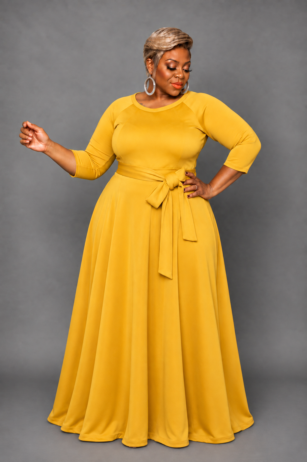 Mustard Lori Dress