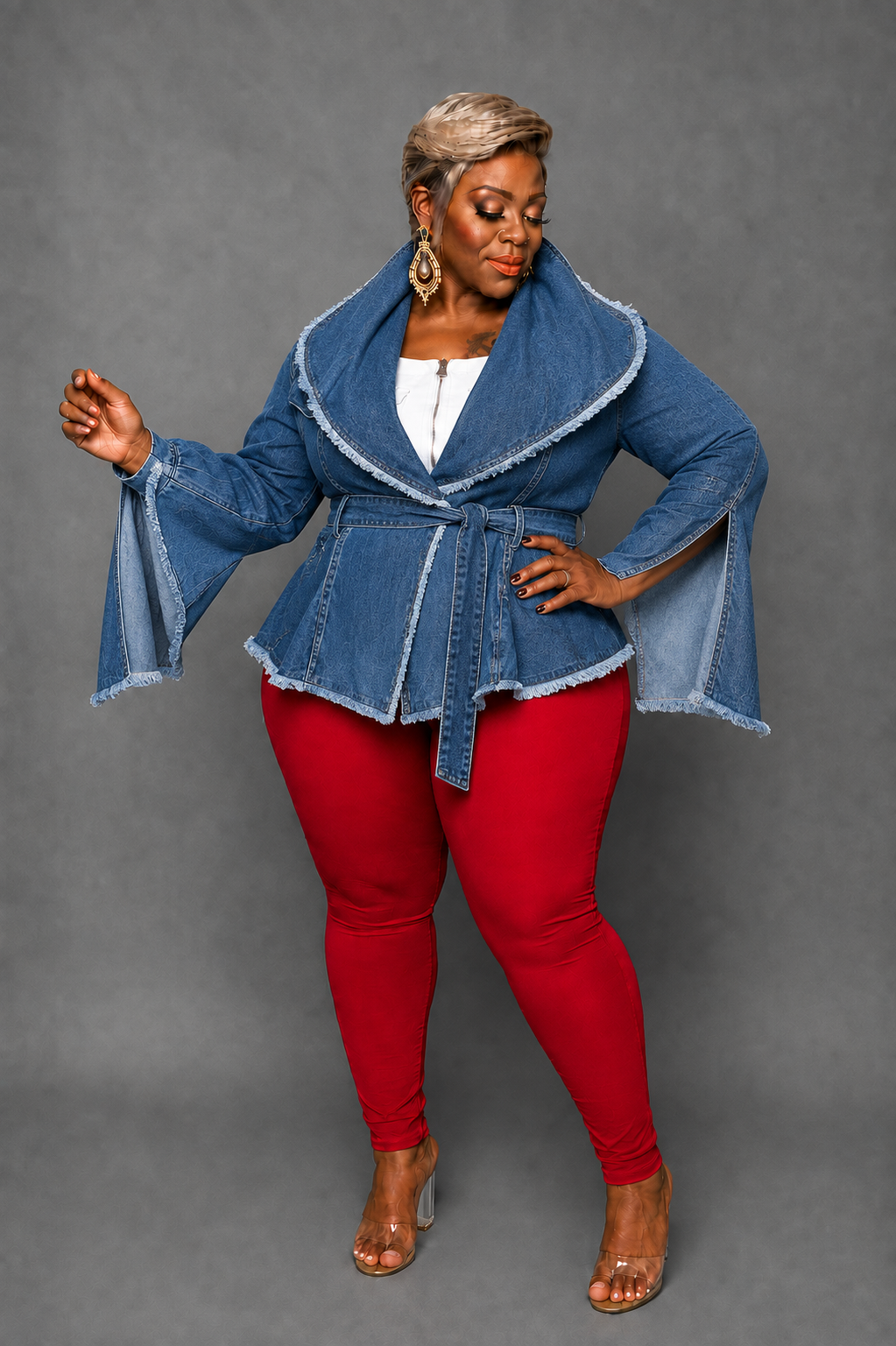 Pacey Denim Coat