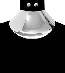Silver Metal Plate Choker