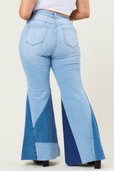 Light Spin The Color-Block Jeans