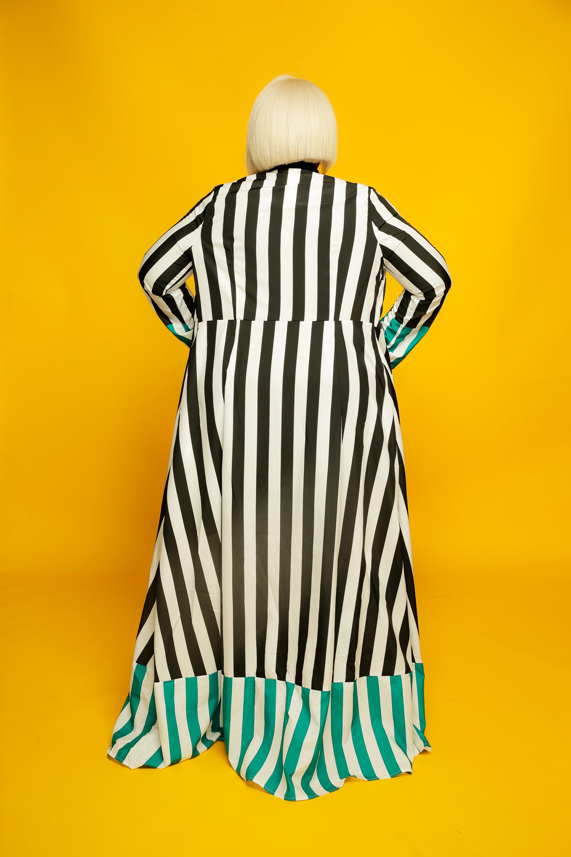 Lori Stripe Maxi Dress/Duster