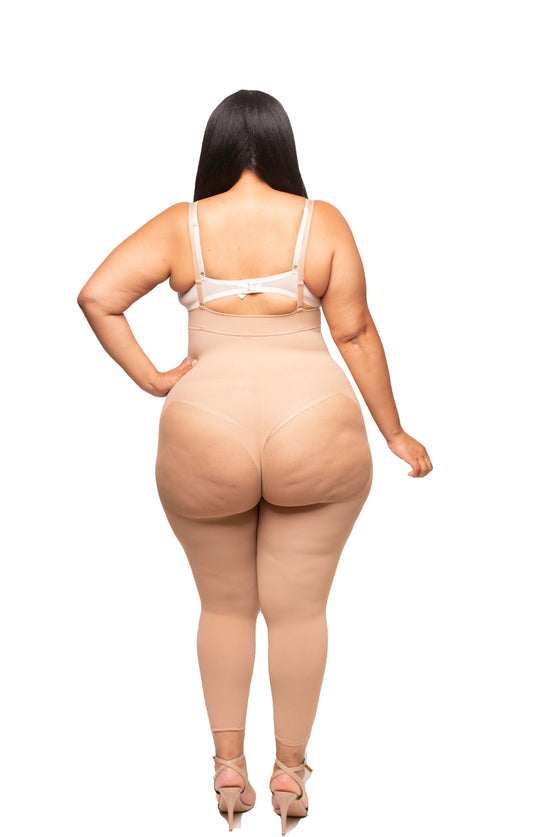 Nude Seamless Long High Waist Shaper