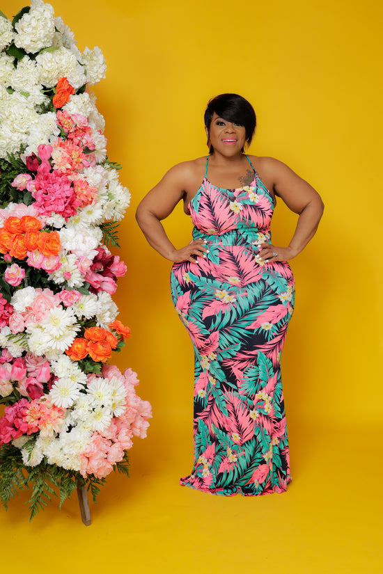 Feeling Tropical Maxi Dress