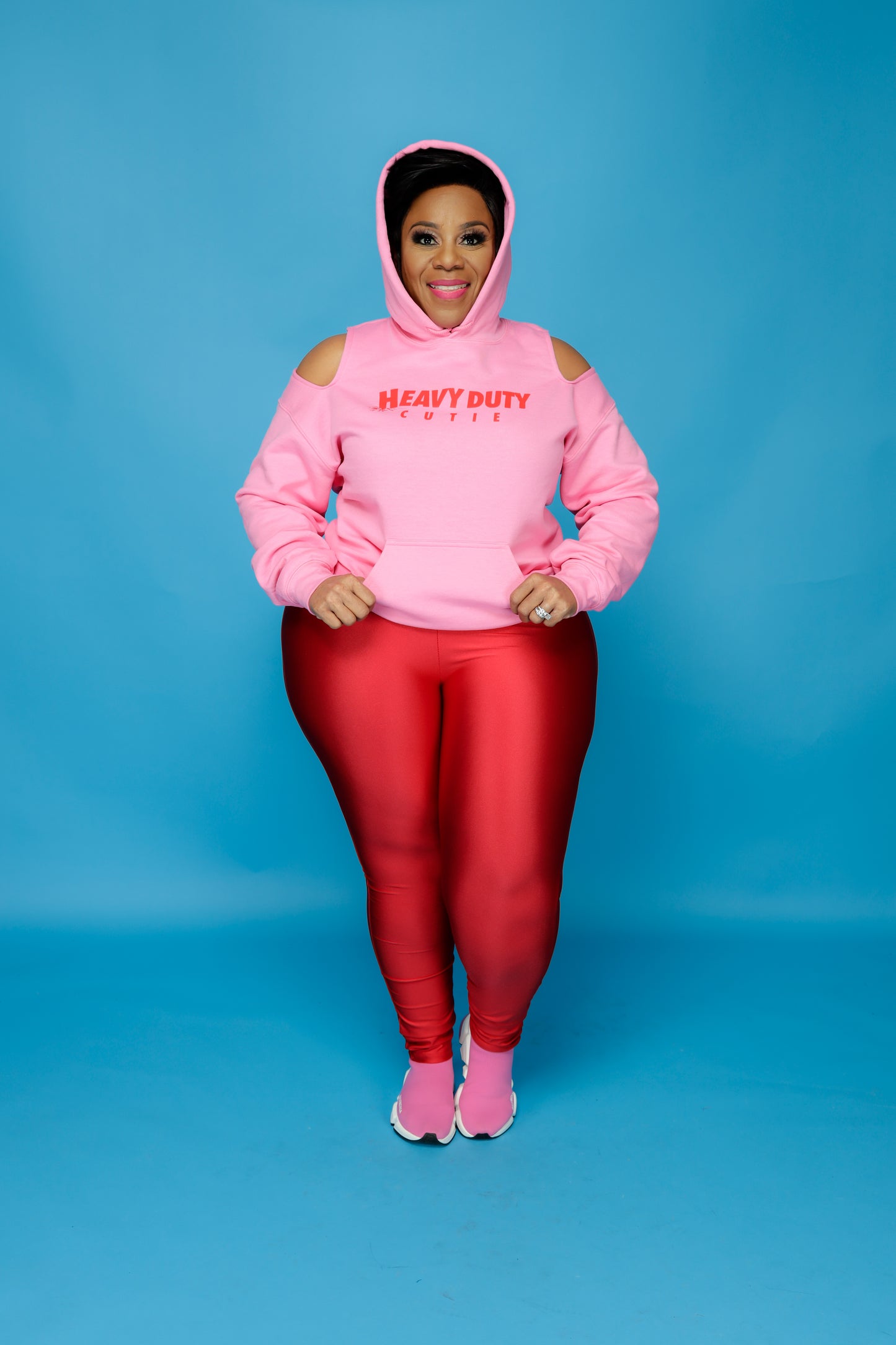 Load image into Gallery viewer, Pink Heavy Duty Sweatshirt
