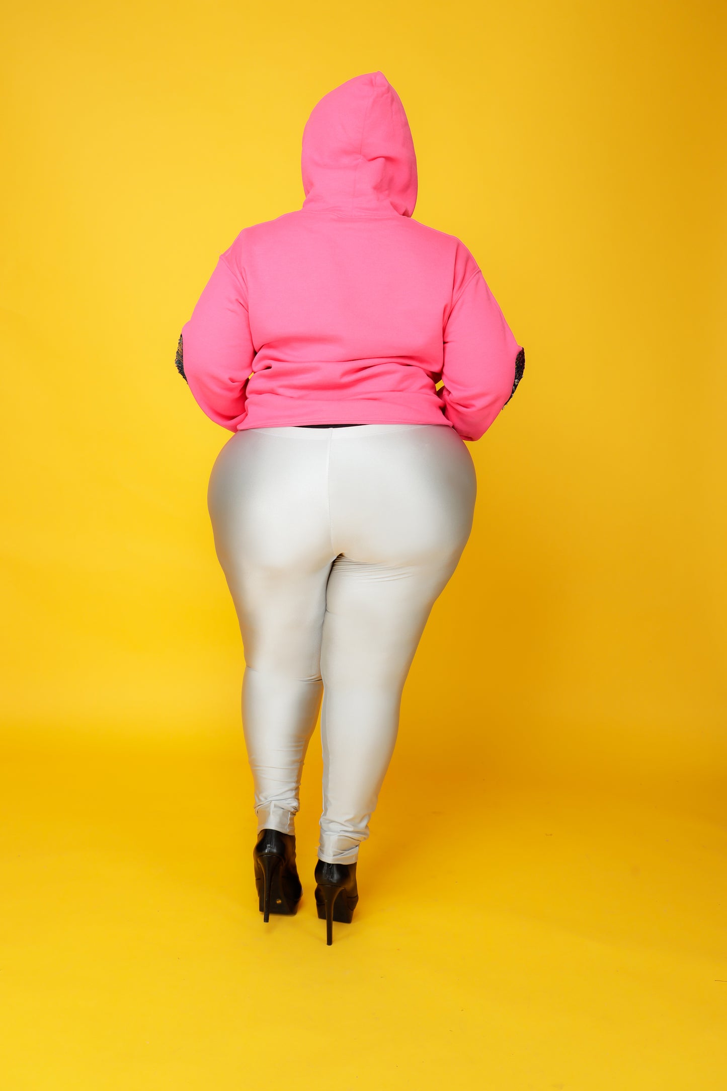 Pink Sequin CC Sweatshirt