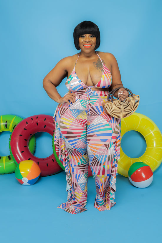 Load image into Gallery viewer, In Color Striped Swimwear
