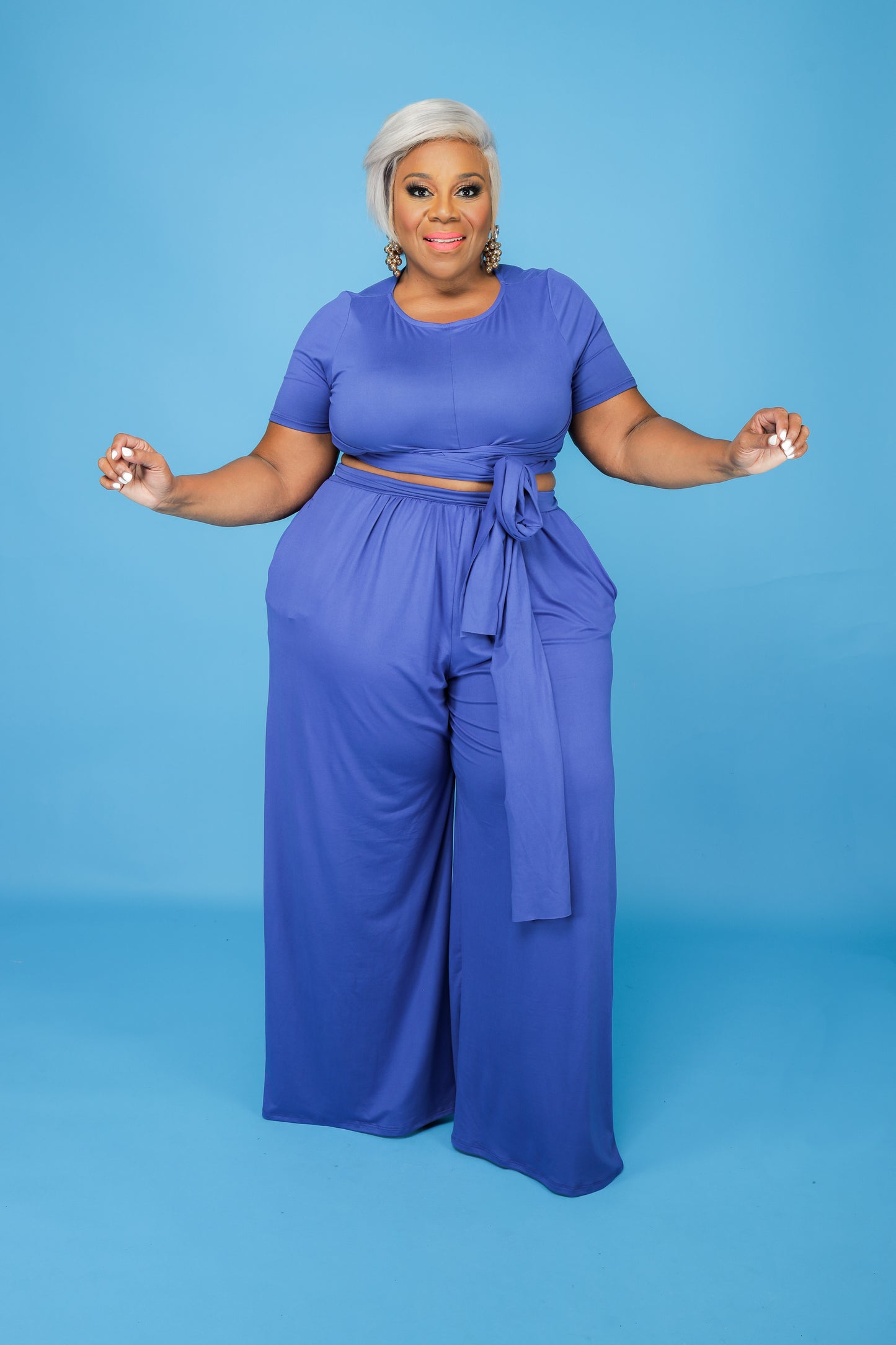 Royal Blue All Tied Up Set
