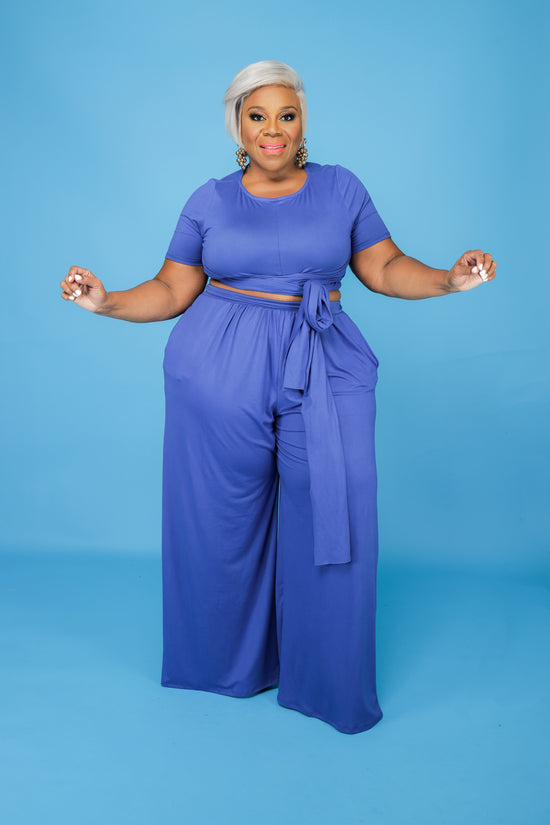 Royal Blue All Tied Up Set