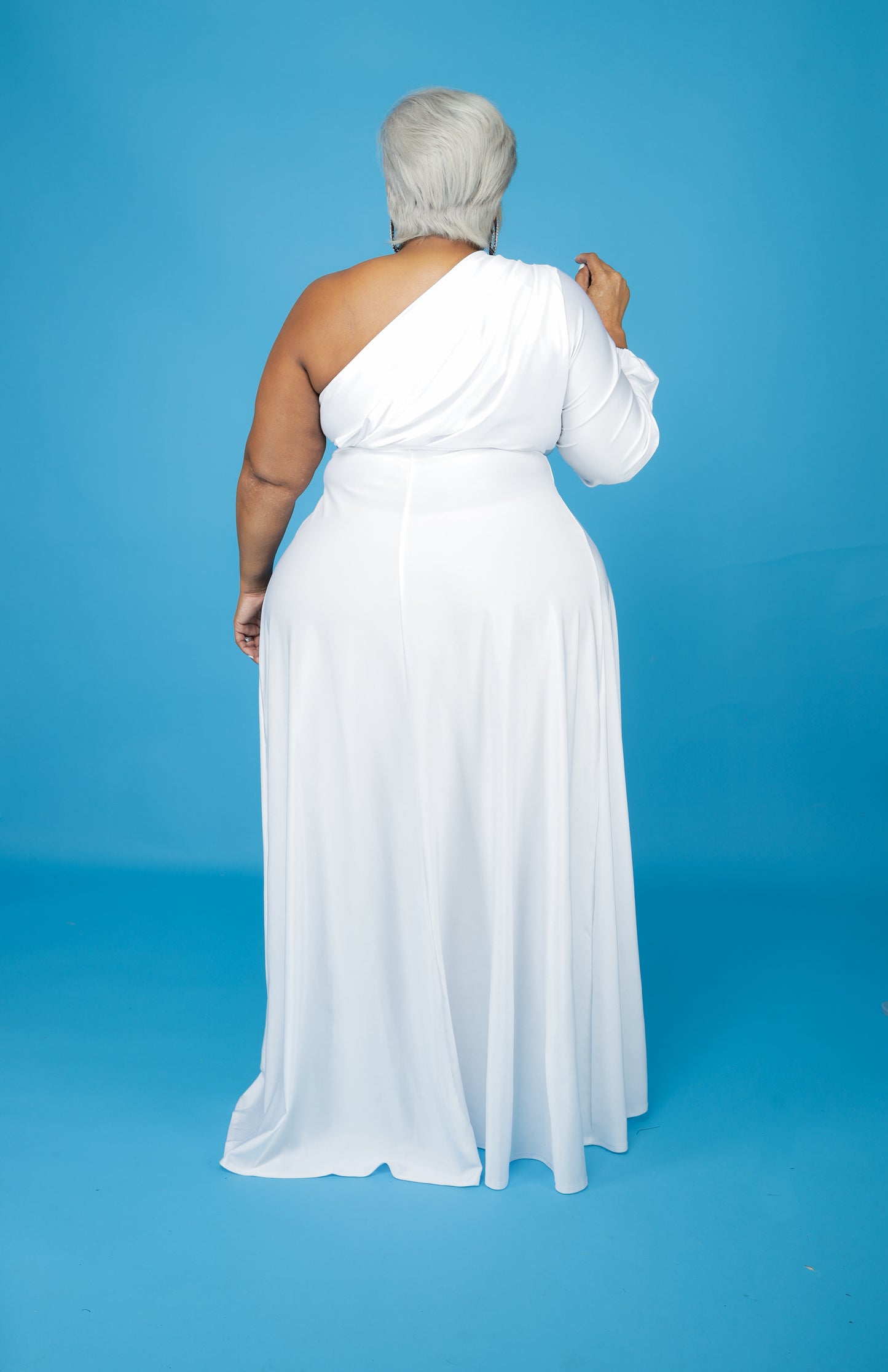 White Skylar Hi Lo Dress/Top