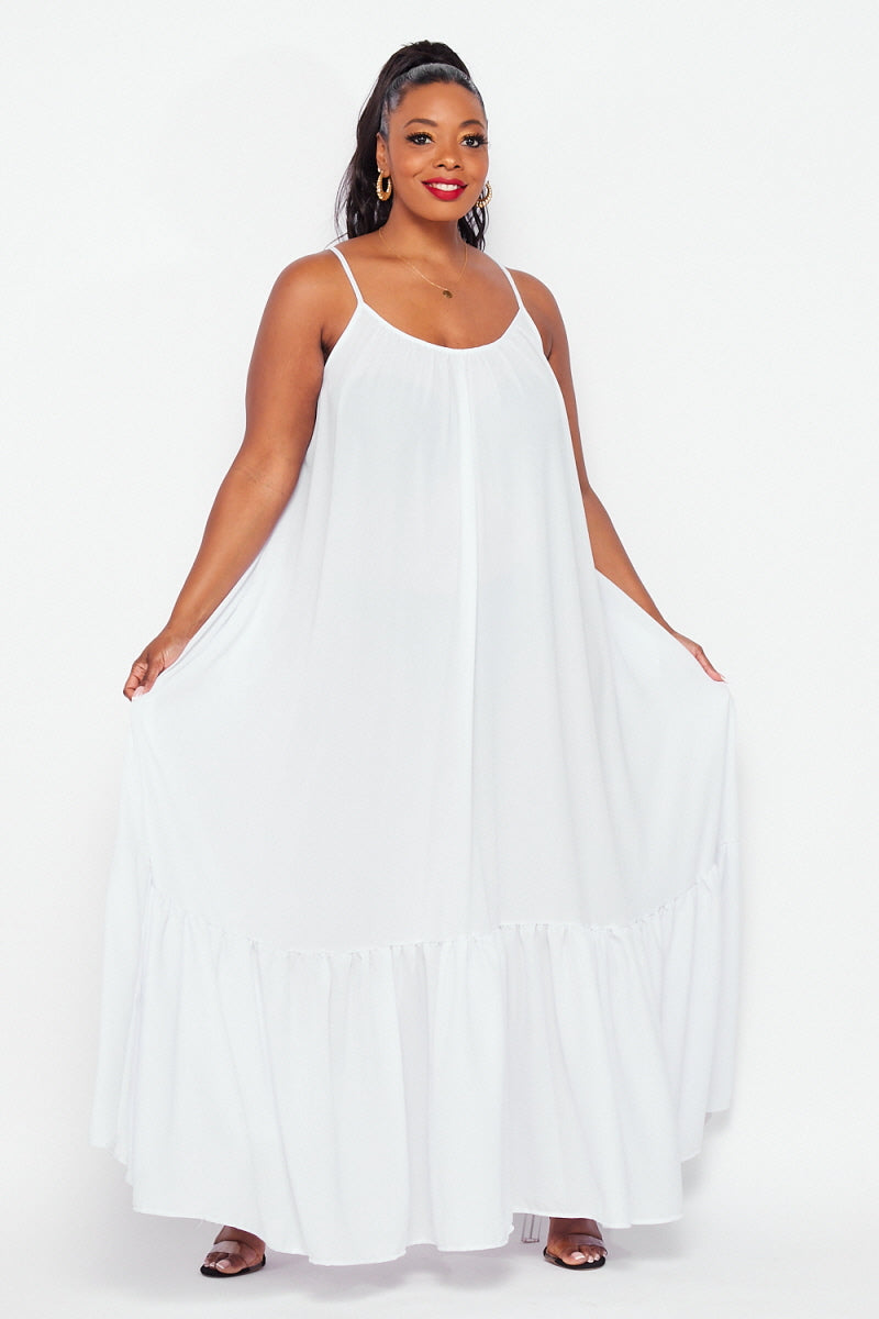 White Lea Maxi Dress