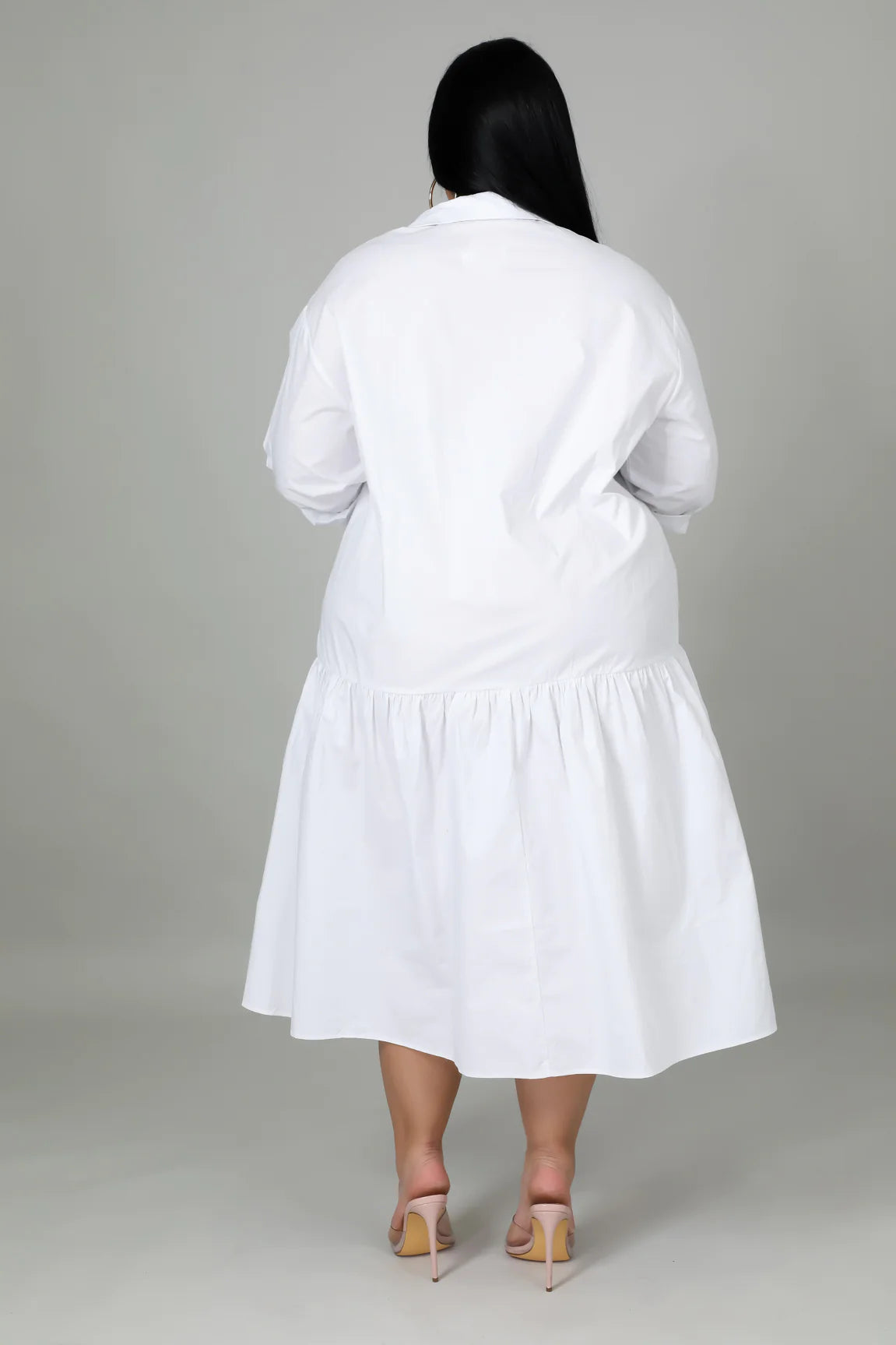White Dora Tunic Dress