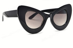 Black Shade Thick Cat Eye Frames