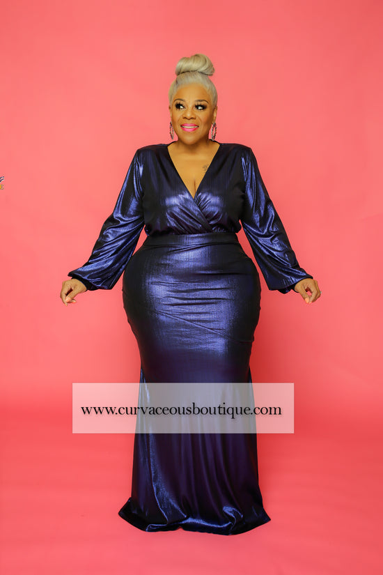 Royal Blue Regal Collection Gown