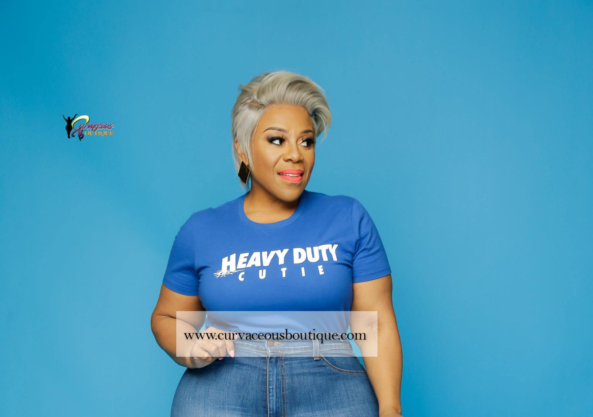 Royal Blue Heavy Duty Cutie Tee