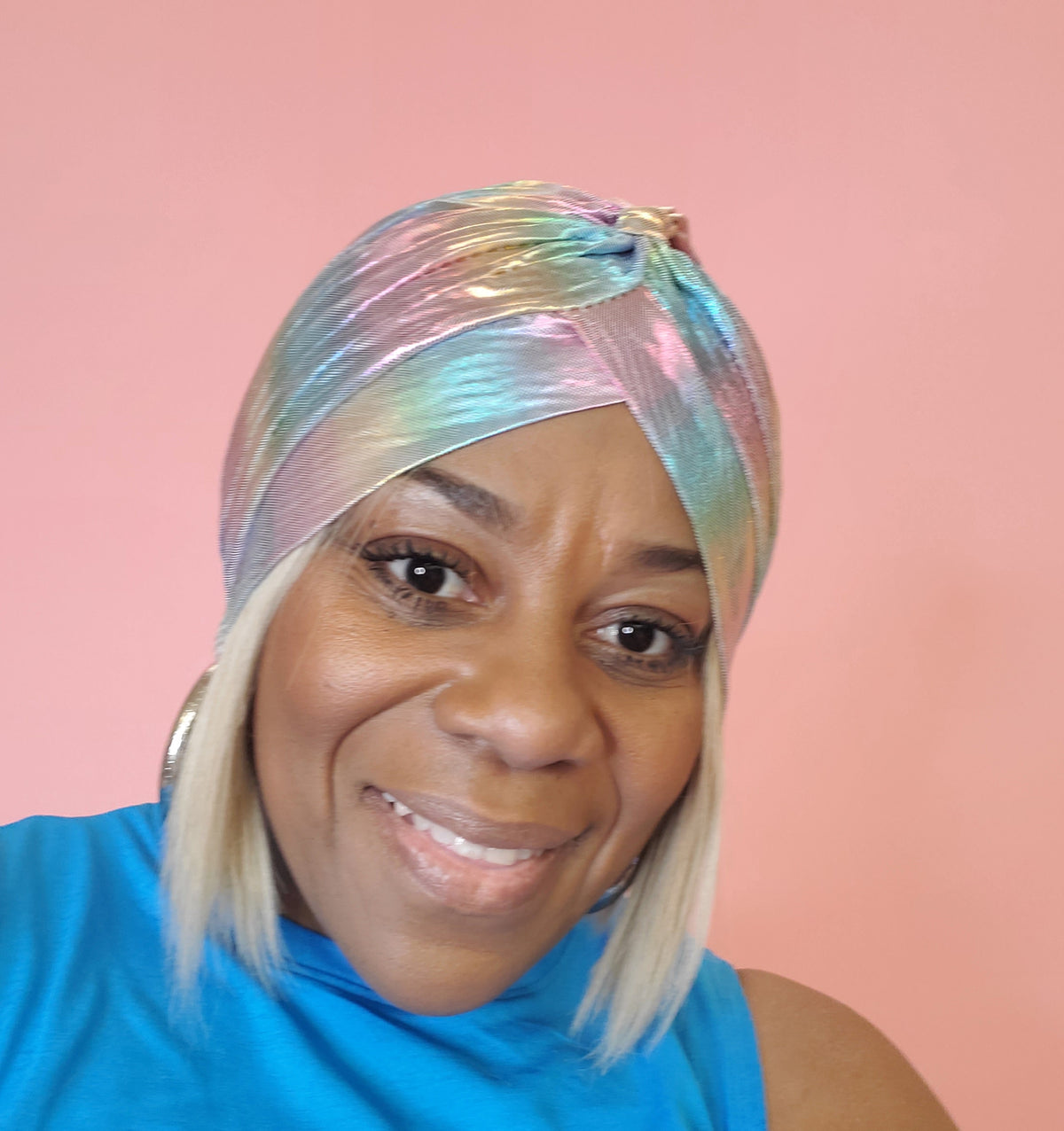 Pink Pastel Turban