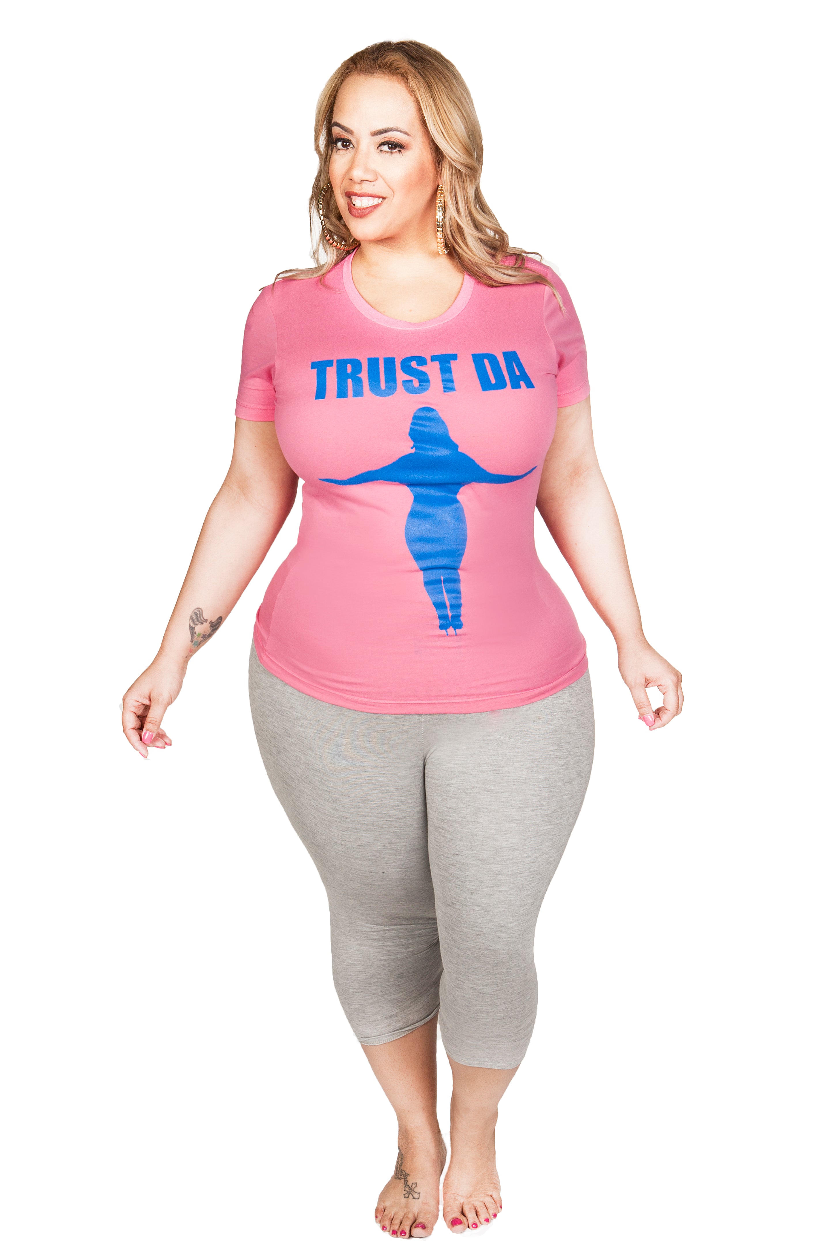 Pink Trust Da Plus T-Shirt