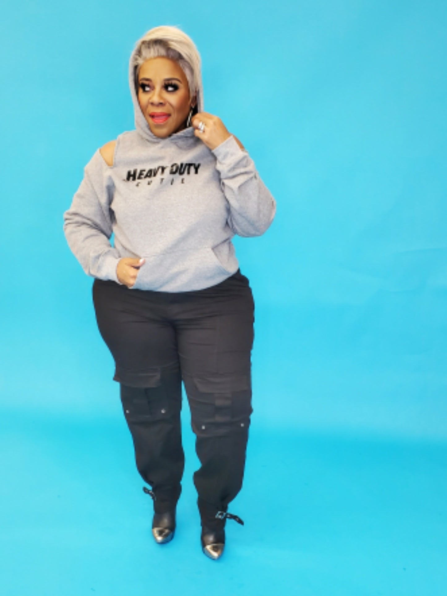 Grey Heavy Duty Cutie Sweatshirt