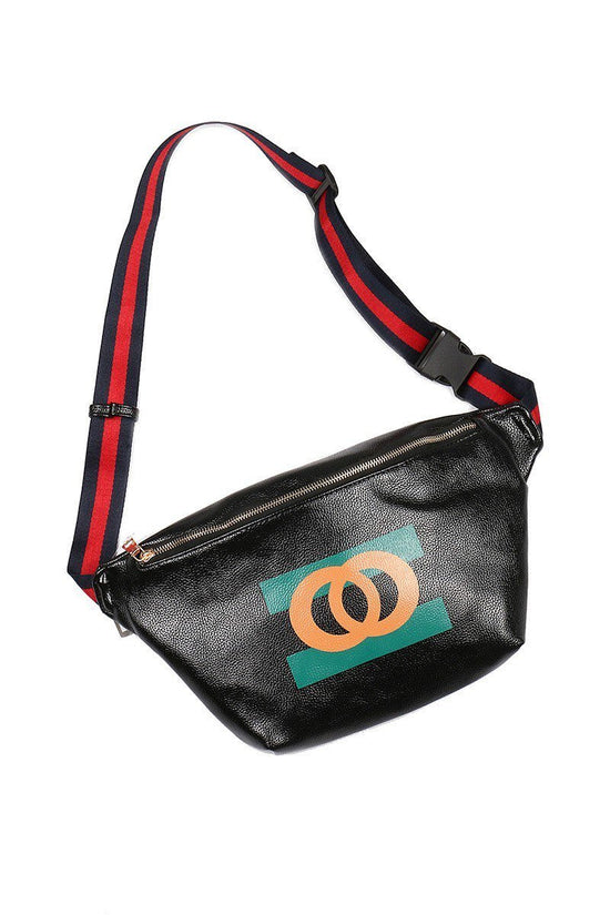 Black Chic Fanny Pack