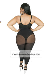 Long Black Seamless High Waist Shaper