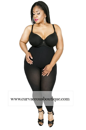 Load image into Gallery viewer, Black Seamless Long High Waist Shaper
