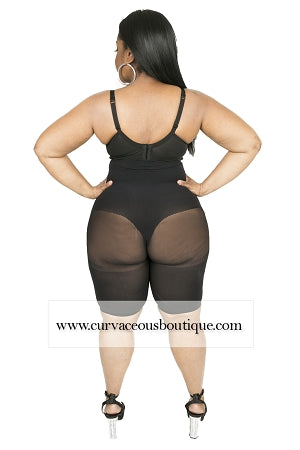 CURVACEOUS BOUTIQUE, BRA IS NOT AVAIL □ LONG SEAMLESS SHAPE-WEAR WEARING  👉🏽XXl □ SIZE MED,LARGE,XL/XXL, 3X COLORS 👉🏽 NUDE & BLACK □ WWW.CU