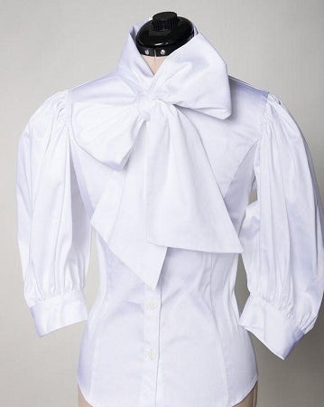 White Tawni Hayes Bow Tie Top