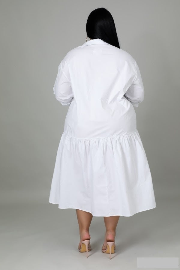 White Holly Tunic Dresss