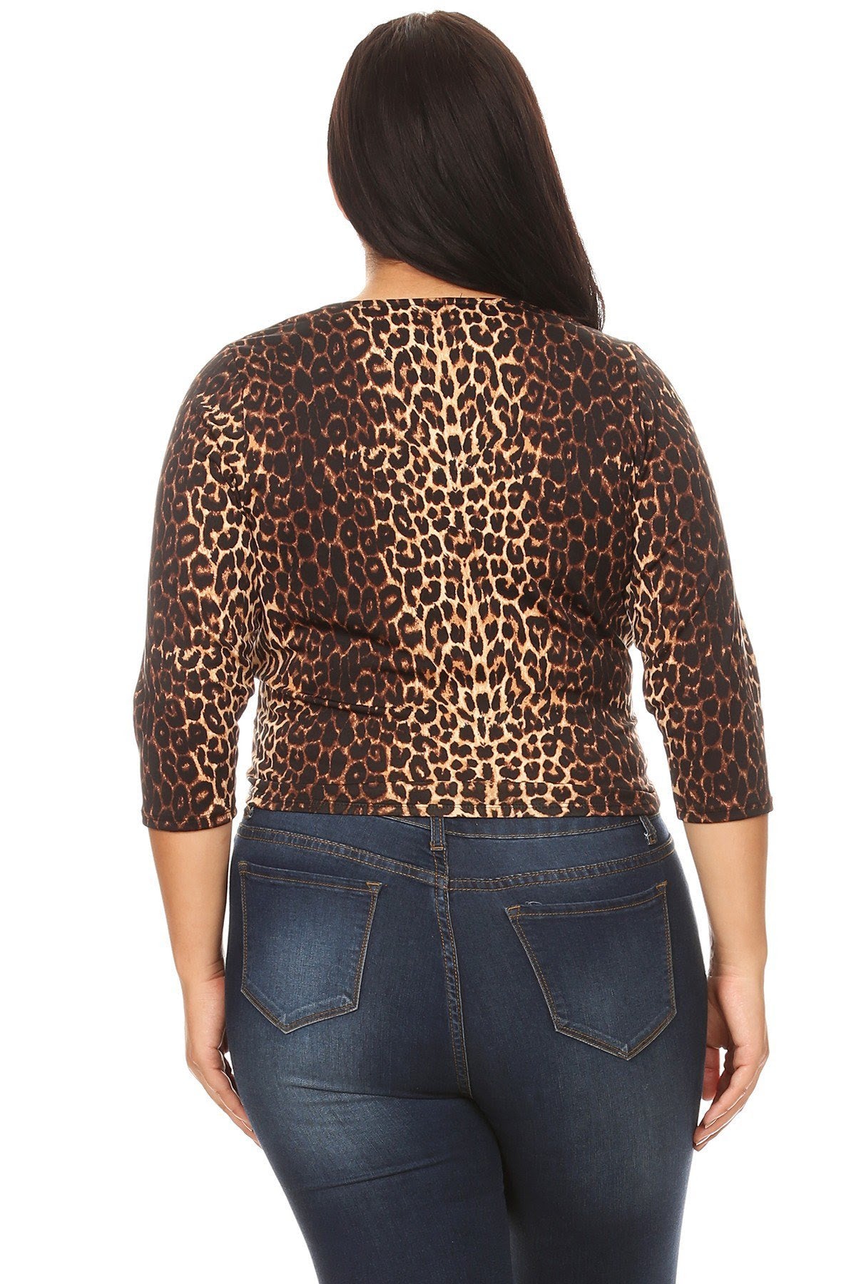 Animal Print Crop Top