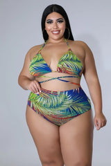 Blue Tropical Breeze Swimsuit