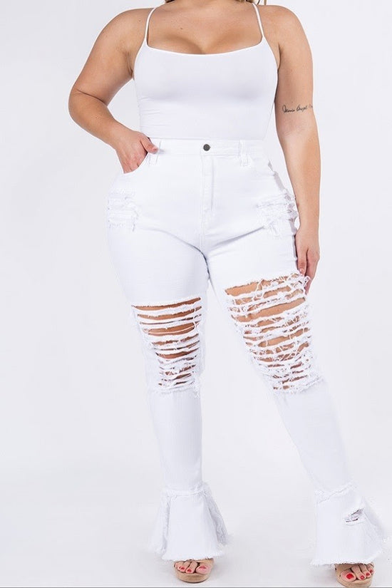 Load image into Gallery viewer, White Rock Da Bell Jeans
