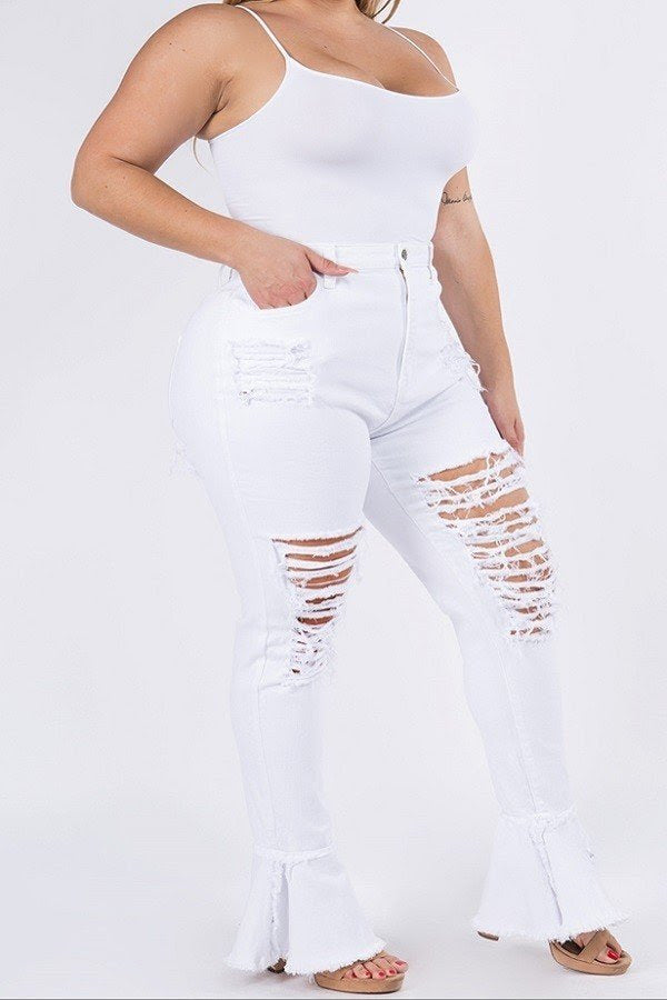 Load image into Gallery viewer, White Rock Da Bell Jeans
