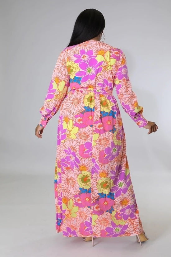 Just Feels Floral Dress