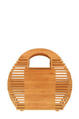 Ark Hand Round Bamboo Bag